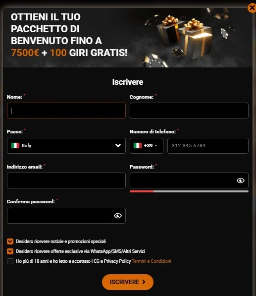 casino intense casino registrati